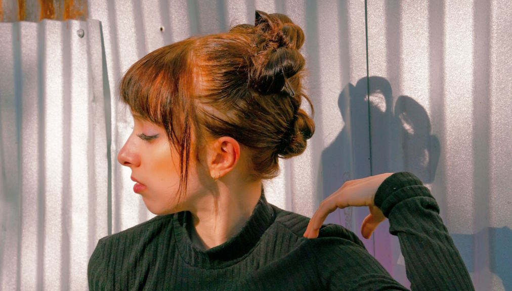 playful hairstyle