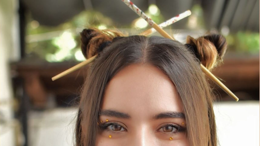 creating playful space buns